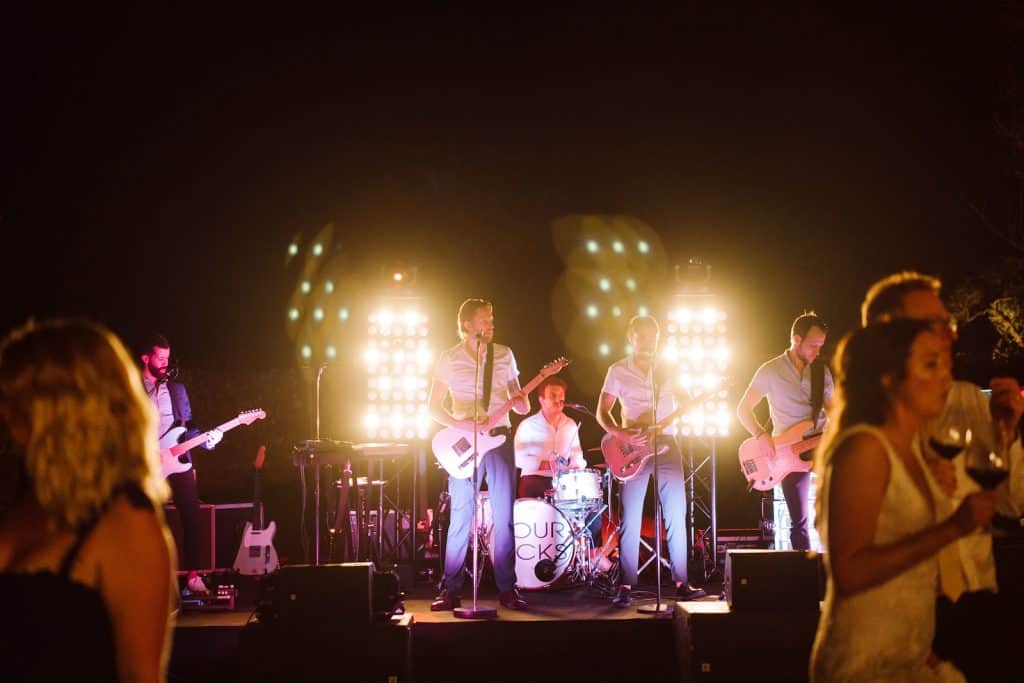 Wedding band in Italy